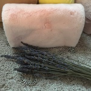 Cute faux fur crossbody bag